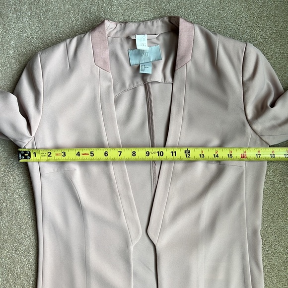 H & M Pink Casual and Work Blazer EUC - Picture 12 of 15